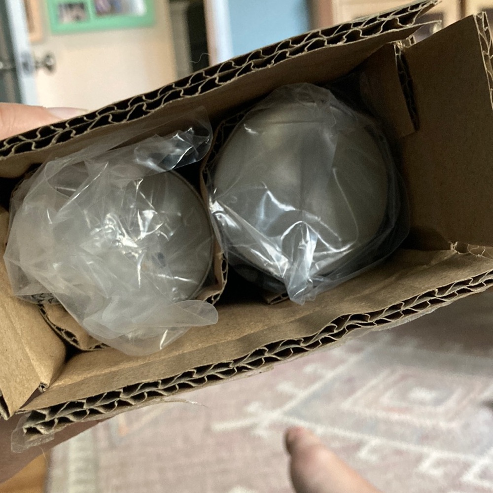 New west elm finials- 1 set of 2